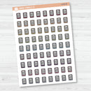 Hand Doodled E-Reader/Tablet Icon Planner Stickers | I-476