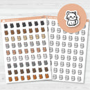 Hand Doodled Cat Icon Planner Sticker | I-478