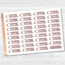 Date Cover Brush Strokes Planner Stickers | Jan-Dec | BB-066-BB-071