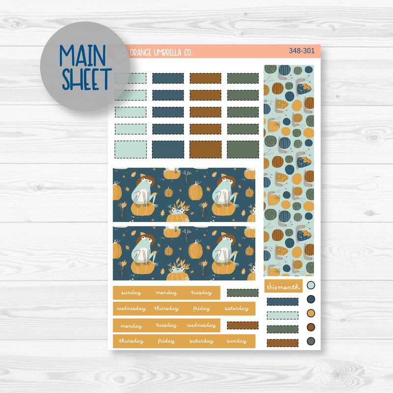 Fall Frogs Kit | Hobonichi Weeks Monthly Planner Kit Stickers | Toadally | 348-301