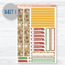 Thanksgiving Planner Kit | 7x9 Compact Vertical Planner Kit Stickers | Turkey Trot | 350-091