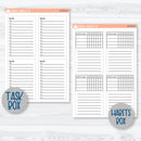 Thanksgiving Planner Kit | A5 Daily Duo Planner Kit Stickers | Turkey Trot | 350-121