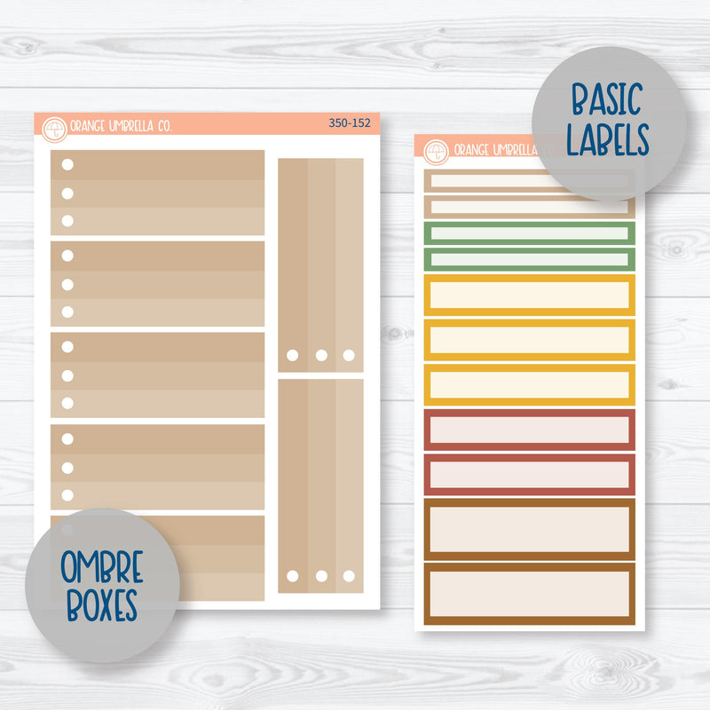 Thanksgiving Planner Kit | 7x9 Plum Daily Planner Kit Stickers | Turkey Trot | 350-151