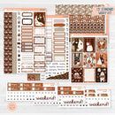 Winter Animals Kit | Weekly Planner Kit Stickers | Hibernate | 352-001