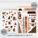 Winter Animals Kit | Weekly Planner Kit Stickers | Hibernate | 352-001