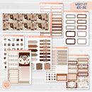 Winter Animals Kit | Weekly Add-On Planner Kit Stickers | Hiberate | 352-012