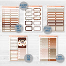 Winter Animals Kit | Weekly Add-On Planner Kit Stickers | Hiberate | 352-012