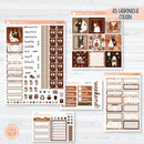 Winter Animals | Hobonichi Cousin Planner Kit Stickers | Hibernate | 352-051