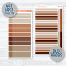 Winter Animals Kit | 7x9 Daily Duo Planner Kit Stickers | Hibernate | 352-131