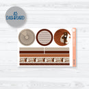 Winter Animals Kit | Plum Dashboards Planner Kit Stickers | Hibernate | 352-201