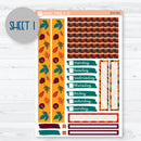 Fall Foliage Kit | 7x9 Compact Vertical Planner Kit Stickers | Autumn Jewels | 354-091