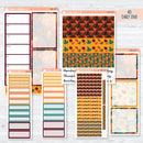Fall Foliage Kit | A5 Daily Duo Planner Kit Stickers | Autumn Jewels | 354-121