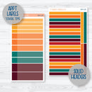 Fall Foliage Kit | 7x9 Daily Duo Planner Kit Stickers | Autumn Jewels | 354-131