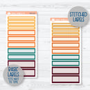 Fall Foliage Kit | 7x9 Daily Duo Planner Kit Stickers | Autumn Jewels | 354-131