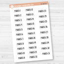 Dates of the Month Planner Stickers and Labels | F8 | B-387-392-B