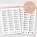 Christmas Icon Countdown Planner Stickers | F16 | E-313