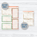 Thanksgiving Planner Kit | 7x9 Plum Daily Planner Kit Stickers | Turkey Trot | 350-151