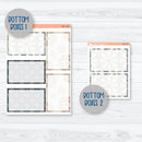 Neutral Florals And Shapes | 7x9 Plum Daily Planner Kit Stickers | Serenity | 351-151