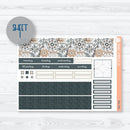 Neutral Florals And Shapes | Hobonichi Cousin Monthly Planner Kit Stickers | Serenity | 351-291