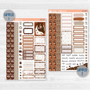 Winter Animals Kit | Weekly Planner Kit Stickers | Hibernate | 352-001