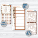 Winter Animals Kit | 7x9 Daily Duo Planner Kit Stickers | Hibernate | 352-131