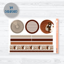 Winter Animals Kit | Plum Dashboards Planner Kit Stickers | Hibernate | 352-201
