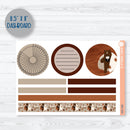 Winter Animals Kit | Plum Dashboards Planner Kit Stickers | Hibernate | 352-201