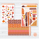 Autumn Vibes Kit | Kit Deco Journaling Planner Stickers | Fall Around | D-353