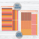 Autumn Vibes Kit | 7x9 Plum Daily Planner Kit Stickers | Fall Around | 353-151