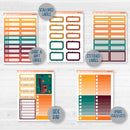 Fall Foliage Kit | Weekly Add-On Planner Kit Stickers | Autumn Jewels | 354-012