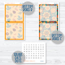 Fall Foliage Kit | 7x9 Daily Duo Planner Kit Stickers | Autumn Jewels | 354-131