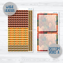 Fall Foliage Kit | 7x9 Daily Duo Planner Kit Stickers | Autumn Jewels | 354-131