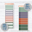 Winter Floral Stickers | A5 Daily Duo Planner Kit Stickers | Stillness | 355-121