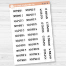 Dates of the Month Planner Stickers and Labels | F8 | B-393-398-B