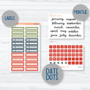 Traditional Christmas Kit | A5 Plum Monthly Planner Kit Stickers | Traditions | 357-211