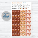 Boho Christmas Kit | 7x9 Plum Daily Planner Kit Stickers | Bo Ho Ho | 358-151