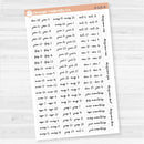 2025 Kit Binder Storage Weeks & Months | F17 Script | B-020