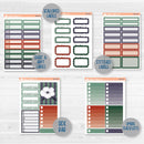 Winter Floral Stickers | Weekly Add-On Planner Kit Stickers | Stillness | 355-012