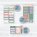 Winter Floral Stickers | Hobonichi Cousin Planner Kit Stickers | Stillness | 355-051