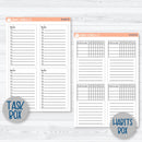 Winter Floral Stickers | A5 Compact Vertical Planner Kit Stickers for Erin Condren | Stillness | 355-081