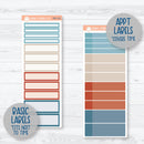 Winter Animal Kit | A5 Daily Duo Planner Kit Stickers | Frosty Friends | 356-121