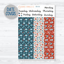 Winter Animal Kit | 7x9 Daily Duo Planner Kit Stickers | Frosty Friends | 356-131