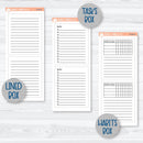 Winter Animal Kit | 7x9 Daily Duo Planner Kit Stickers | Frosty Friends | 356-131