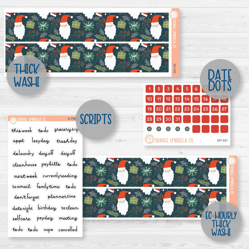 Traditional Christmas Kit | Weekly Add-On Planner Kit Stickers | Traditions | 357-012