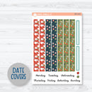 Traditional Christmas Kit | A5 Plum Daily Planner Kit Stickers | Traditions | 357-141