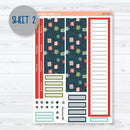 Traditional Christmas Kit | A5 EC Monthly & Dashboard Planner Kit Stickers | Traditions | 357-241
