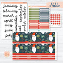 Traditional Christmas Kit | 8.5 ECLP Monthly Planner Kit Stickers | Traditions | 357-261