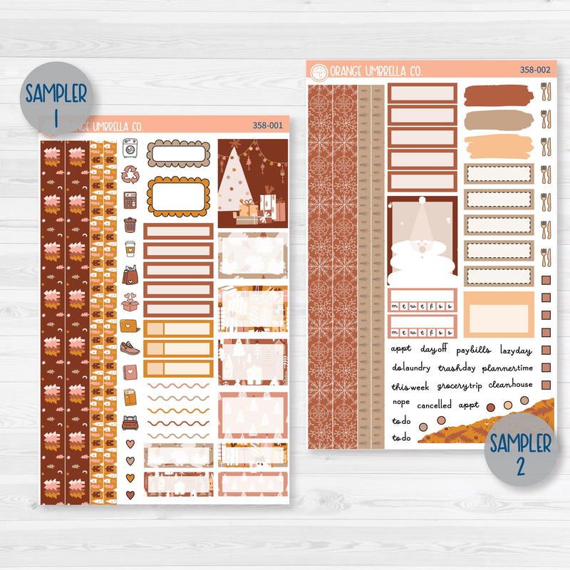 Boho Christmas Kit | Weekly Planner Kit Stickers | Bo Ho Ho | 358-001