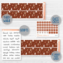 Boho Christmas Kit | Weekly Add-On Planner Kit Stickers | Bo Ho Ho | 358-012