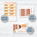 Boho Christmas Kit | Hobonichi Cousin Planner Kit Stickers | Bo Ho Ho | 358-051